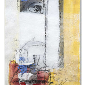 Autor: Enric Pont, Pintura acrílicos perfil abstracción 28 papel tabla  60x60