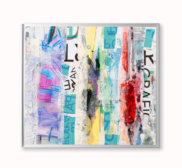 Pintura abstracta pared ciudad gráfica - Imagen 8
